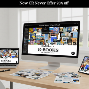 3 Million+ eBooks Collection + 3 Million PLR Articles Bonus Complete Digital Library with Reseller Rights