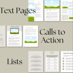 Canva eBook Template Bundle – 150+ Editable eBook & Course Workbook Templates Create stunning eBooks, workbooks, and lead magnets with ease using fully customizable Canva templates. Perfect for courses, coaching programs, and digital products.