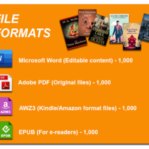 1000 timeless classic & famous novels in digital format with PLR 100% copyright free 1000 timeless classic & famous novels in digital format with PLR 100% copyright free